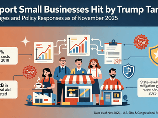 Support Small Businesses Hit by Trump Tariffs – Challenges and Policy Responses as of November 2025