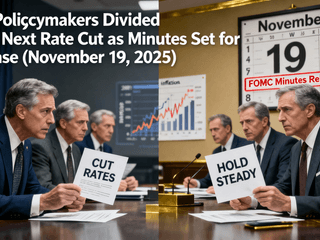 Fed Policymakers Divided Over Next Rate Cut as Minutes Set for Release (November 19, 2025)