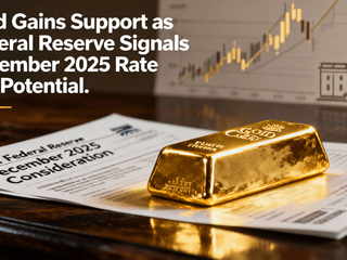 Gold Gains Support as Federal Reserve Signals December 2025 Rate Cut Potential
