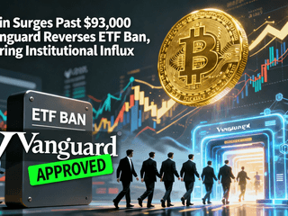 Bitcoin Surges Past $93,000 as Vanguard Reverses ETF Ban, Ushering Institutional Influx