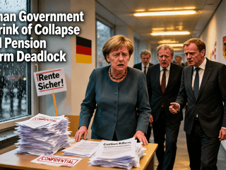 German Government on Brink of Collapse Amid Pension Reform Deadlock
