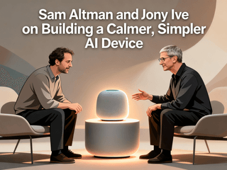 Sam Altman and Jony Ive on Building a Calmer, Simpler AI Device