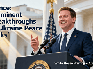 US Vice President Vance Expresses Optimism for Imminent Positive Breakthroughs in Ukraine War Resolution