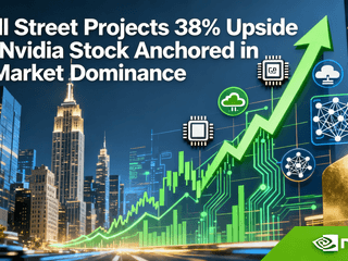 Wall Street Projects 38% Upside for Nvidia Stock Anchored in AI Market Dominance
