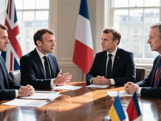 Zelenskyy, Macron, and Merz Convene with Starmer in London to Shape Ukraine’s Postwar Security Framework