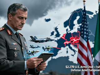 Italy's $2.27 Billion U.S. Arms Purchase Signals Strategic Defense Bolstering Amid European Security Tensions