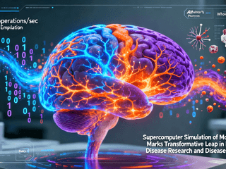 Supercomputer Simulation of Mouse Brain Marks Transformative Leap in Neuroscience Research and Disease Modeling