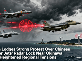 Japan Lodges Strong Protest Over Chinese Fighter Jets’ Radar Lock Near Okinawa Amid Heightened Regional Tensions