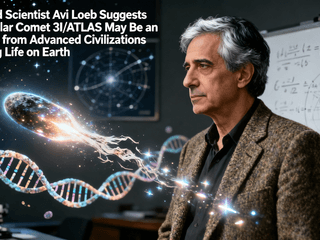 Harvard Scientist Avi Loeb Suggests Interstellar Comet 3I/ATLAS May Be an Artifact from Advanced Civilizations Seeding Life on Earth