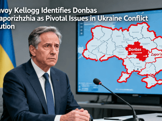US Envoy Kellogg Identifies Donbas and Zaporizhzhia as Pivotal Issues in Ukraine Conflict Resolution
