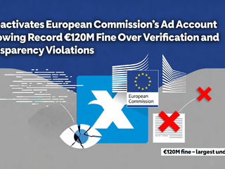 X Deactivates European Commission’s Ad Account Following Record €120M Fine Over Verification and Transparency Violations