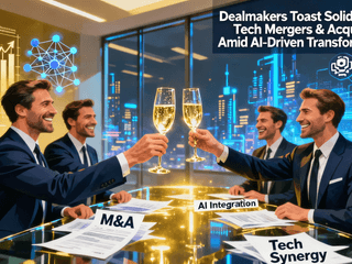 Dealmakers Toast Solid Year for Tech Mergers & Acquisitions Amid AI-Driven Transformations