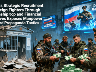 Russia’s Strategic Recruitment of Foreign Fighters Through Citizenship and Financial Incentives Exposes Manpower Gaps and Propaganda Tactics