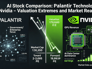 AI Stock Comparison: Palantir Technologies vs. Nvidia - Valuation Extremes and Market Realities