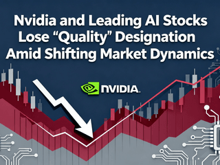 Nvidia and Leading AI Stocks Lose 'Quality' Designation Amid Shifting Market Dynamics