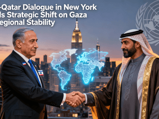 Israel-Qatar Dialogue in New York Signals Strategic Shift on Gaza and Regional Stability