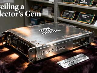 Unveiling a Collector’s Gem: The NVIDIA Dusk & Down Demo Unit Featuring the GeForce FX 5950 Ultra GPU