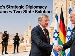 German Chancellor Merz’s Strategic Diplomacy in Israel and Jordan Advances Commitment to a Two-State Solution