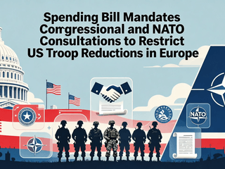 Spending Bill Mandates Congressional and NATO Consultations to Restrict US Troop Reductions in Europe