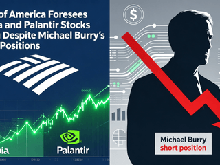 Bank of America Foresees Nvidia and Palantir Stocks Rising Despite Michael Burry’s Short Positions