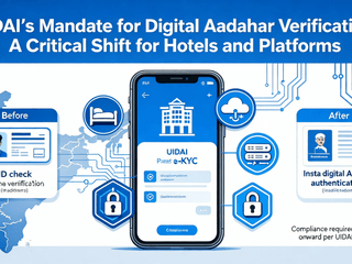 UIDAI’s Mandate for Digital Aadhaar Verification: A Critical Shift for Hotels and Platforms