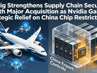 Boeing Strengthens Supply Chain Security with Major Acquisition as Nvidia Gains Strategic Relief on China Chip Restrictions