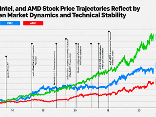 Nvidia, Intel, and AMD Stock Price Trajectories Reflect AI-Driven Market Dynamics and Technical Stability