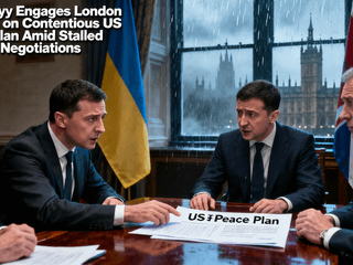Zelenskyy Engages London Leaders on Contentious US Peace Plan Amid Stalled Ukraine Negotiations