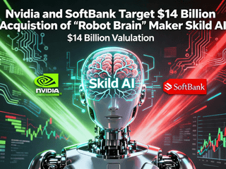 Nvidia and SoftBank Target $14 Billion Acquisition of 'Robot Brain' Maker Skild AI