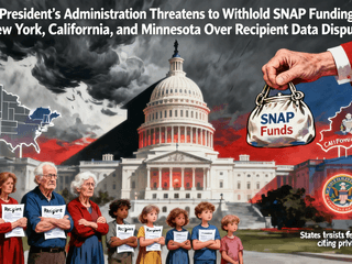 U.S. President’s Administration Threatens to Withhold SNAP Funding from New York, California, and Minnesota Over Recipient Data Dispute