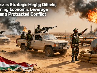 RSF Seizes Strategic Heglig Oilfield, Tightening Economic Leverage in Sudan’s Protracted Conflict