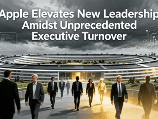 Apple Elevates New Leadership Amidst Unprecedented Executive Turnover