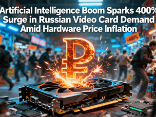 Artificial Intelligence Boom Sparks 400% Surge in Russian Video Card Demand Amid Hardware Price Inflation