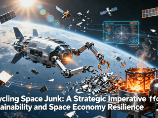 Recycling Space Junk: A Strategic Imperative for Orbital Sustainability and Space Economy Resilience