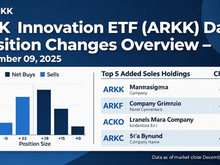 ARK Innovation ETF Holdings Update(December 9, 2025)