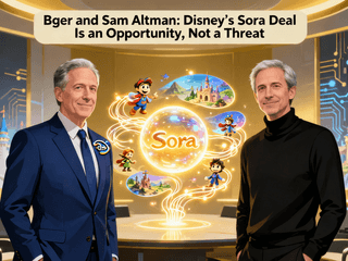 Iger and Altman: Disney’s Sora Deal Is an Opportunity, Not a Threat