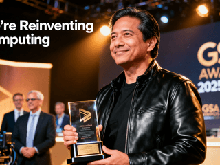 Jensen Huang: 'We’re Reinventing Computing' — Backstage at the 2025 GSA Awards