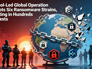 Interpol-Led Global Operation Disrupts Six Ransomware Strains, Resulting in Hundreds of Arrests