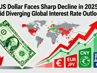 US Dollar Faces Sharp Decline in 2025 Amid Diverging Global Interest Rate Outlooks