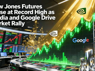 Dow Jones Futures Close at Record High as Nvidia and Google Drive Market Rally