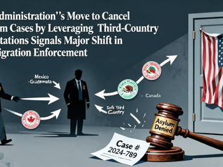 U.S. Administration’s Move to Cancel Asylum Cases by Leveraging Third-Country Deportations Signals Major Shift in Immigration Enforcement