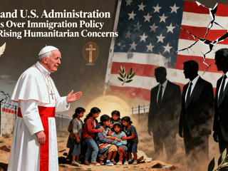 Pope and U.S. Administration at Odds Over Immigration Policy Amid Rising Humanitarian Concerns
