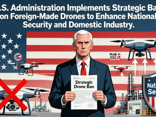 U.S. Administration Implements Strategic Ban on Foreign-Made Drones to Enhance National Security and Domestic Industry