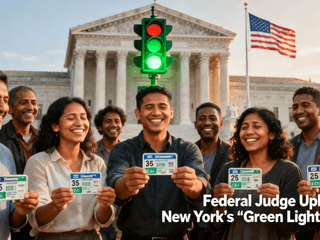 Federal Judge Upholds New York's 'Green Light Law' Enabling Driver’s Licenses for Undocumented Immigrants