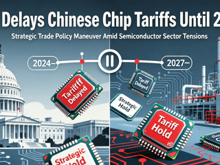 U.S. Delays Chinese Chip Tariffs Until 2027: Strategic Trade Policy Maneuver Amid Semiconductor Sector Tensions