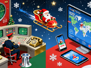Technological Evolution and Cultural Impact of NORAD and Google's Santa Tracker on Christmas Eve Engagement