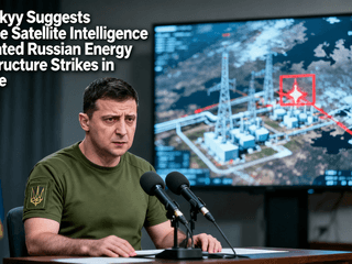 Zelenskyy Suggests Chinese Satellite Intelligence Facilitated Russian Energy Infrastructure Strikes in Ukraine