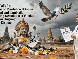 India Calls for Diplomatic Resolution Between Thailand and Cambodia Following Demolition of Hindu Statue in Ongoing Border Dispute