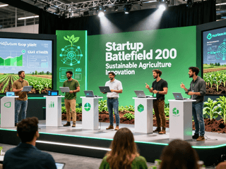 Innovative Agritech Startups at TechCrunch Startup Battlefield 200 Showcase Transformative Potential in Sustainable Agriculture