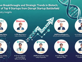 Innovative Breakthroughs and Strategic Trends in Biotech: Analysis of Top 9 Startups from Disrupt Startup Battlefield